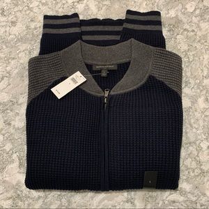 NWT Banana Republic large full zip sweater